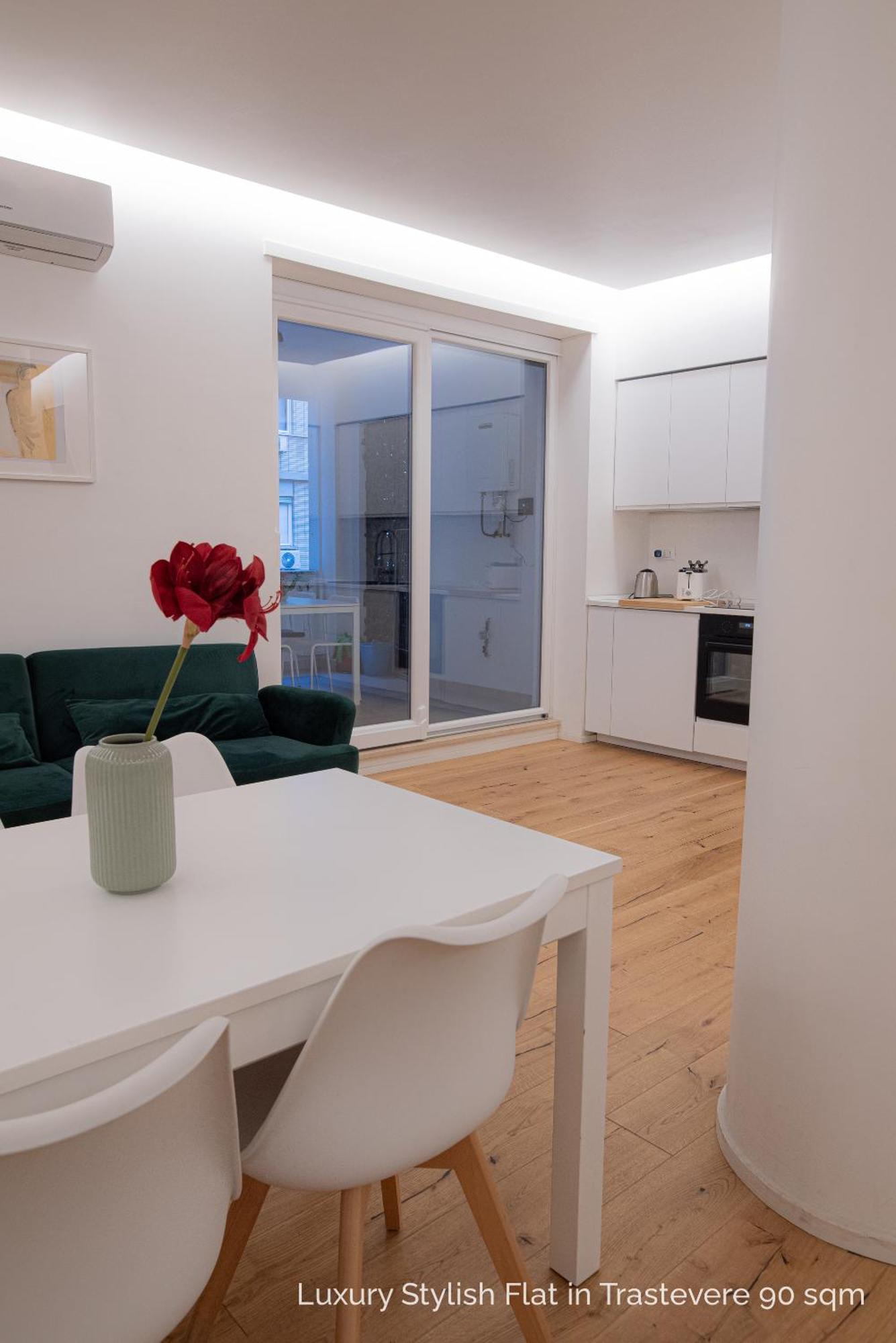 La Dolce Vita - Luxury Stylish Flats In Trastevere 70-90Sqm Рим Екстериор снимка