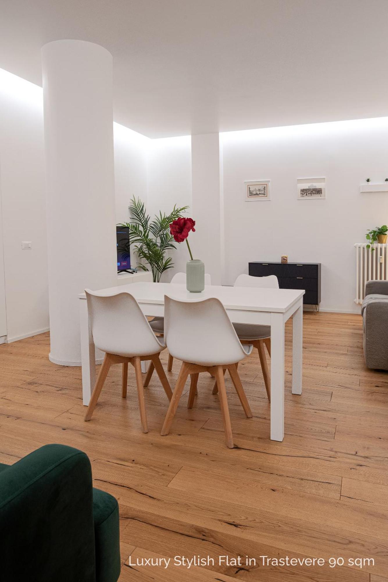La Dolce Vita - Luxury Stylish Flats In Trastevere 70-90Sqm Рим Екстериор снимка
