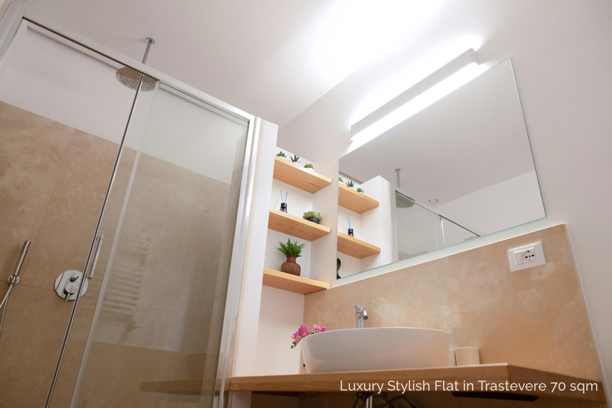 La Dolce Vita - Luxury Stylish Flats In Trastevere 70-90Sqm Рим Екстериор снимка