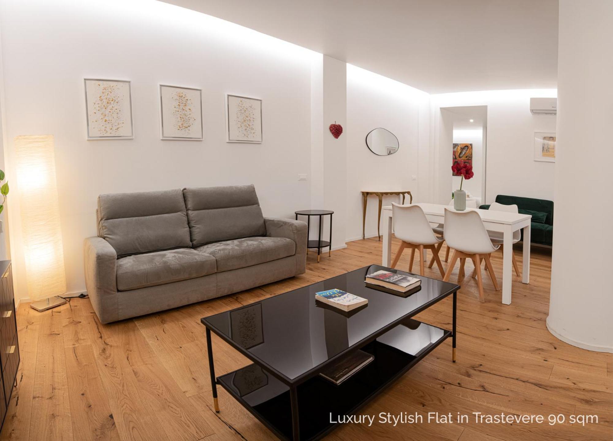La Dolce Vita - Luxury Stylish Flats In Trastevere 70-90Sqm Рим Екстериор снимка