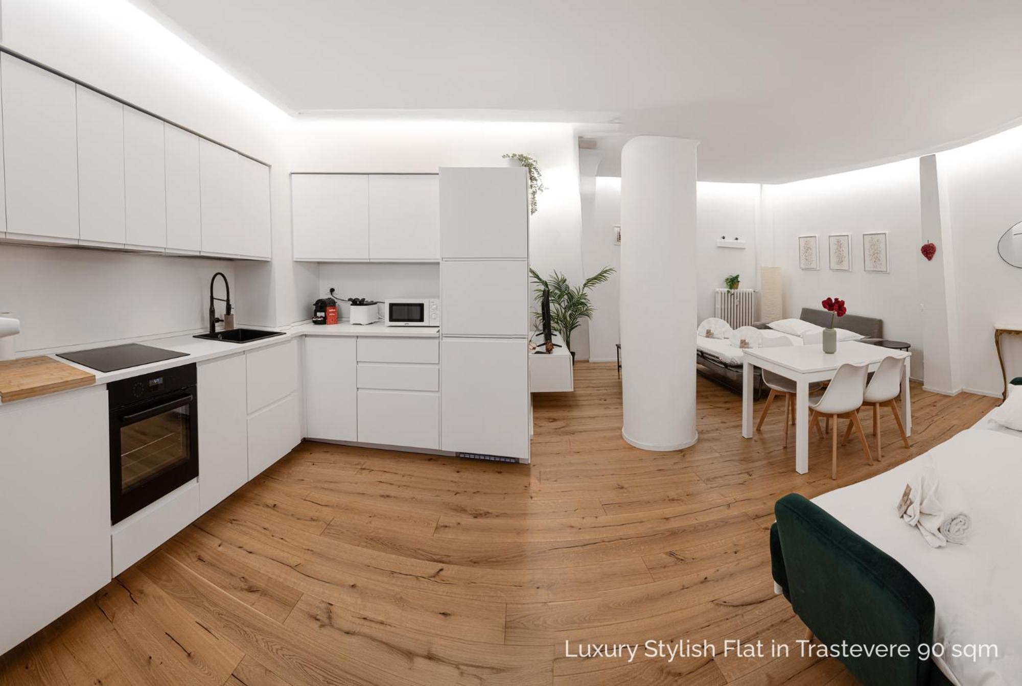 La Dolce Vita - Luxury Stylish Flats In Trastevere 70-90Sqm Рим Екстериор снимка