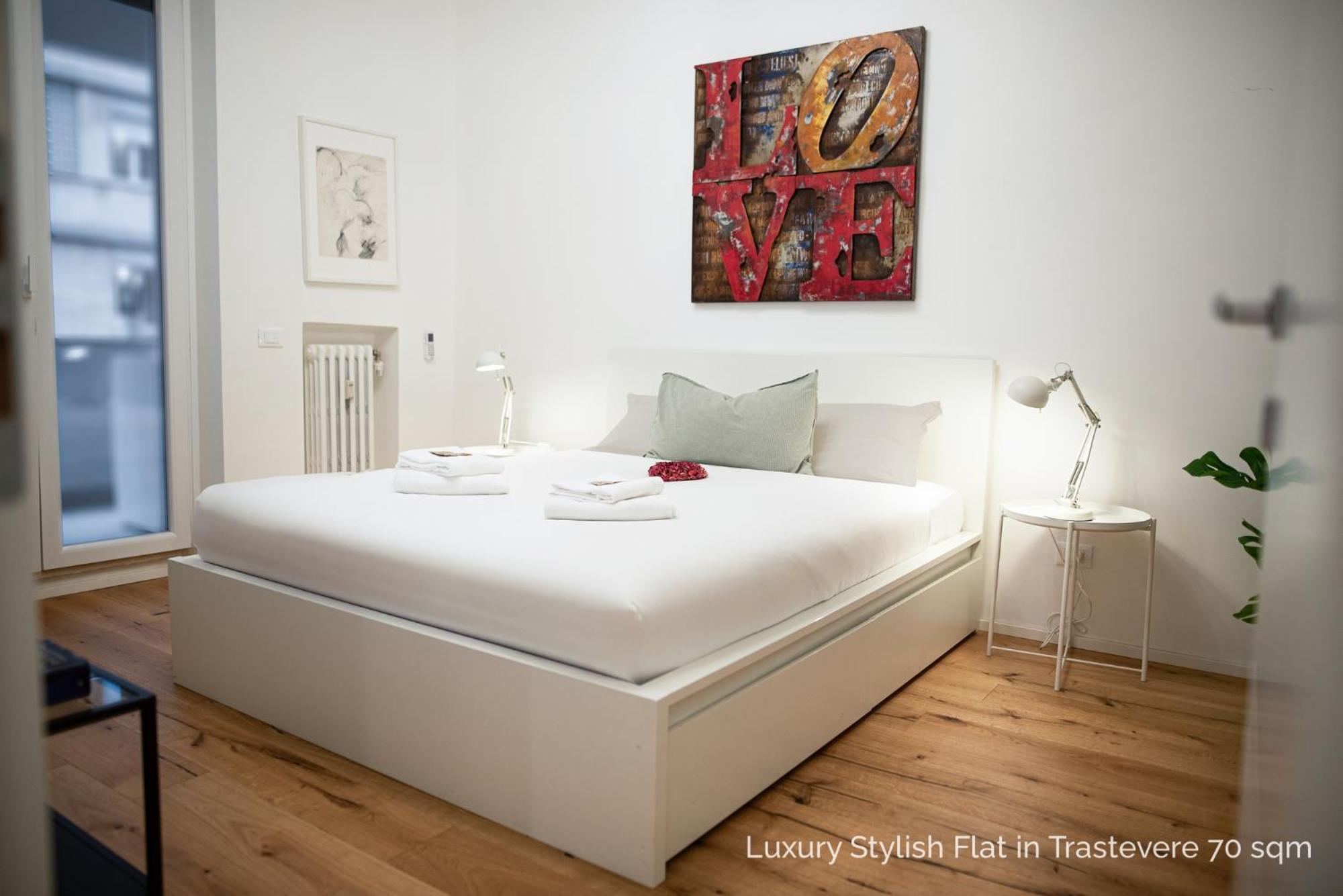 La Dolce Vita - Luxury Stylish Flats In Trastevere 70-90Sqm Рим Екстериор снимка