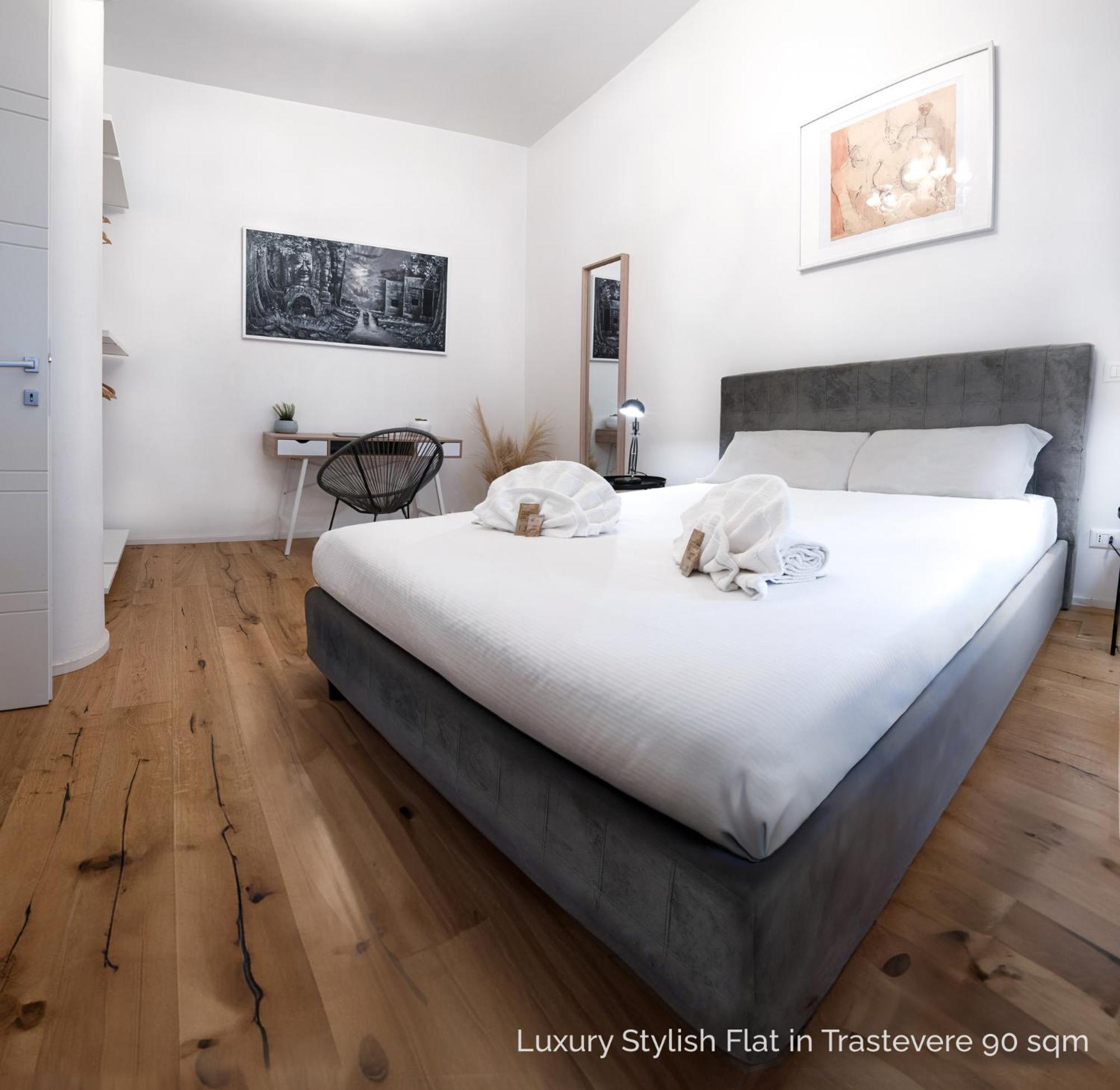 La Dolce Vita - Luxury Stylish Flats In Trastevere 70-90Sqm Рим Екстериор снимка