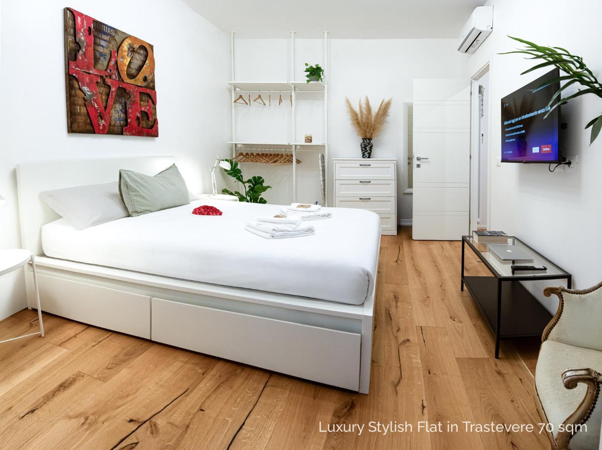 La Dolce Vita - Luxury Stylish Flats In Trastevere 70-90Sqm Рим Екстериор снимка