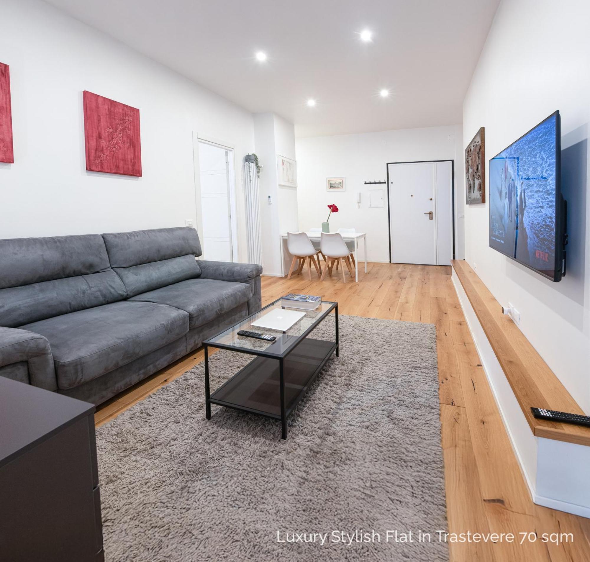 La Dolce Vita - Luxury Stylish Flats In Trastevere 70-90Sqm Рим Екстериор снимка