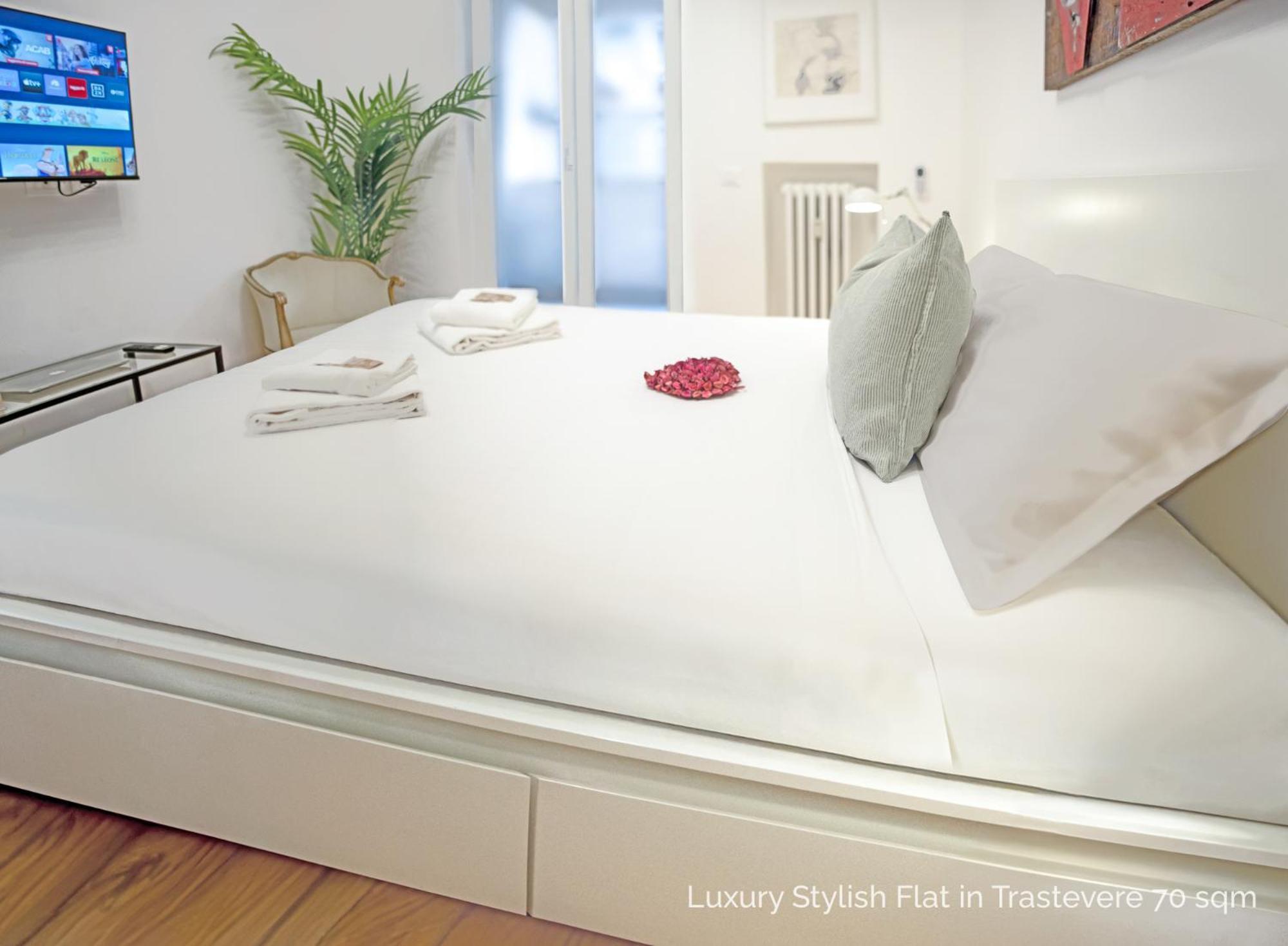 La Dolce Vita - Luxury Stylish Flats In Trastevere 70-90Sqm Рим Екстериор снимка